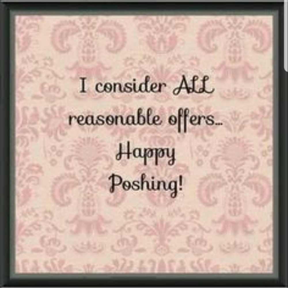 Reasonable Offers Considered